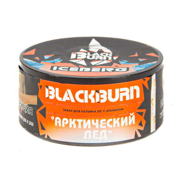 Табак Burn Black Iceberg  25 грамм в Новом Уренгое