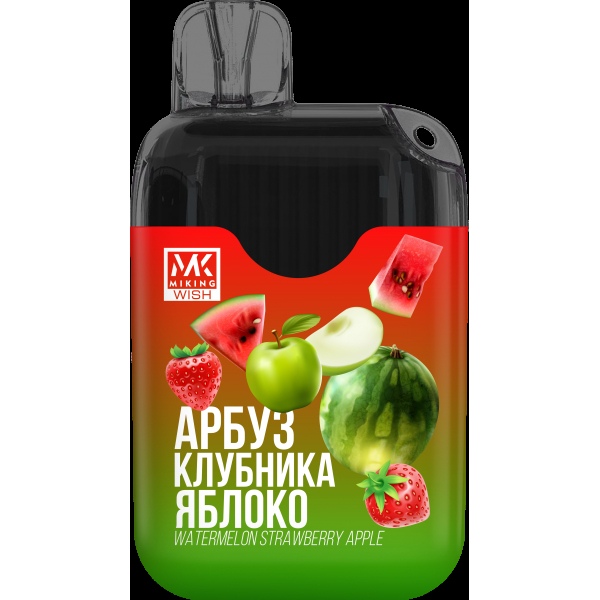 Miking Арбуз Клубника Яблоко (6000 Затяжек) в Новом Уренгое