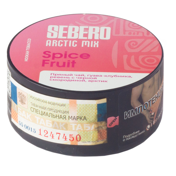 Табак Sebero Arctic Mix Spice Fruit  25 грамм в Новом Уренгое