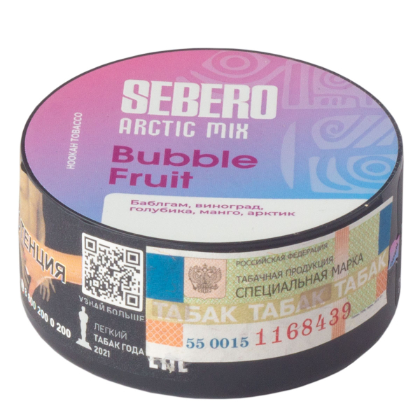 Табак Sebero Arctic Mix Bubble Fruit  25 грамм в Новом Уренгое