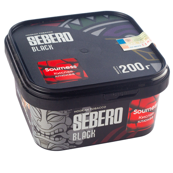 Табак Sebero Black Sourness  200 грамм в Новом Уренгое