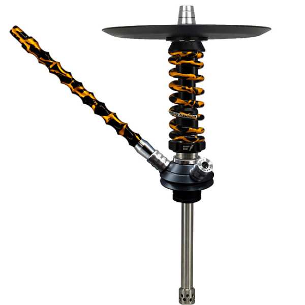 Кальян Mamay Custom Coilovers Micro Черный-Gold Сплеш  в Новом Уренгое