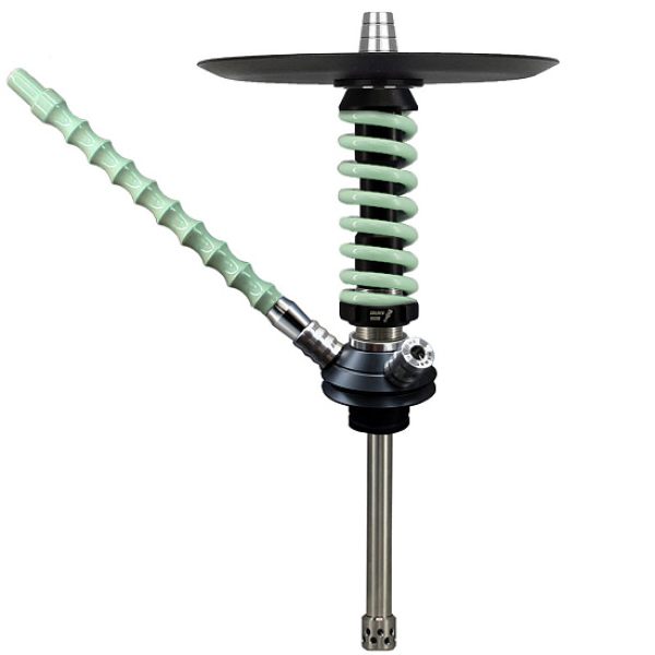 Кальян Mamay Custom Coilovers Micro Черный-Мята  в Новом Уренгое