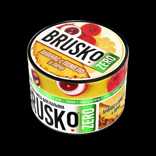 Смесь Brusko Ананас С Помело И Личи (Zero)  50 гр в Новом Уренгое