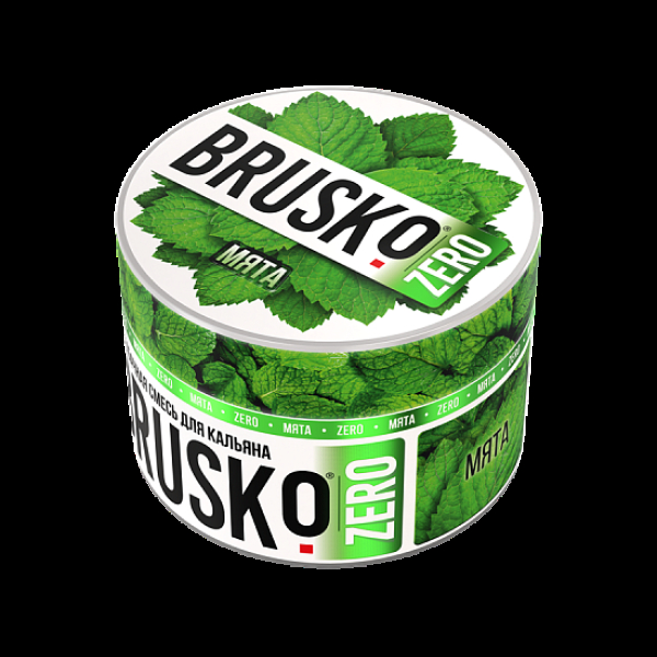 Смесь Brusko Мята (Zero)  50 гр в Новом Уренгое