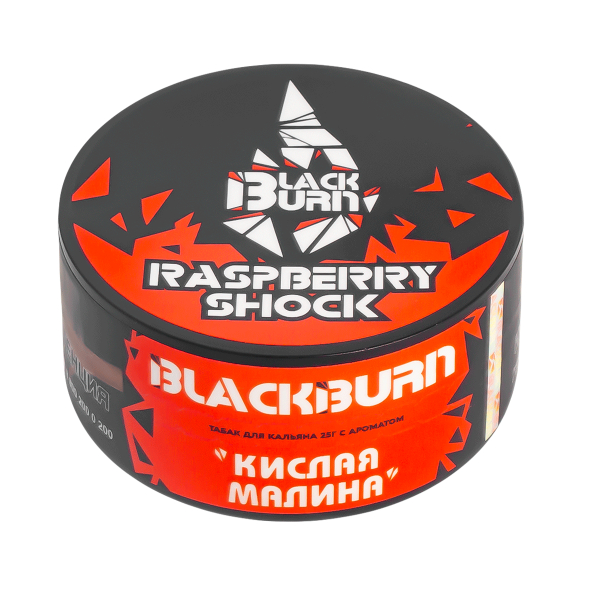 Табак Burn Black Raspberry Shock  25 грамм в Новом Уренгое