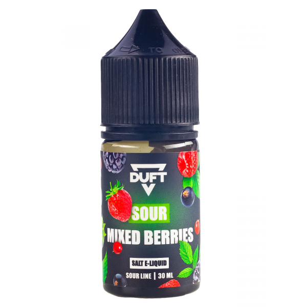 Жидкость Duft Sour Line Salt 20 Mixed Berries 30 Мл в Новом Уренгое