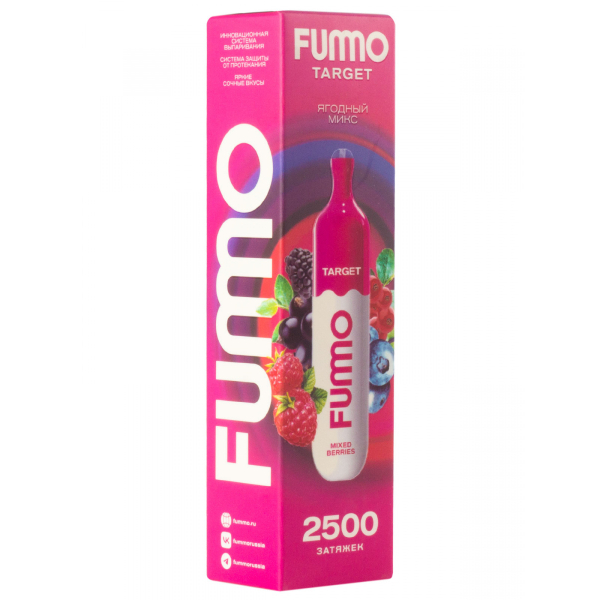 Fummo Target Ягодный Микс (2500 Затяжек) в Новом Уренгое