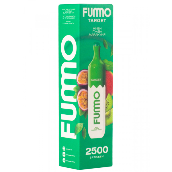 Fummo Target Киви Гуава Маракуйя (2500 Затяжек) в Новом Уренгое