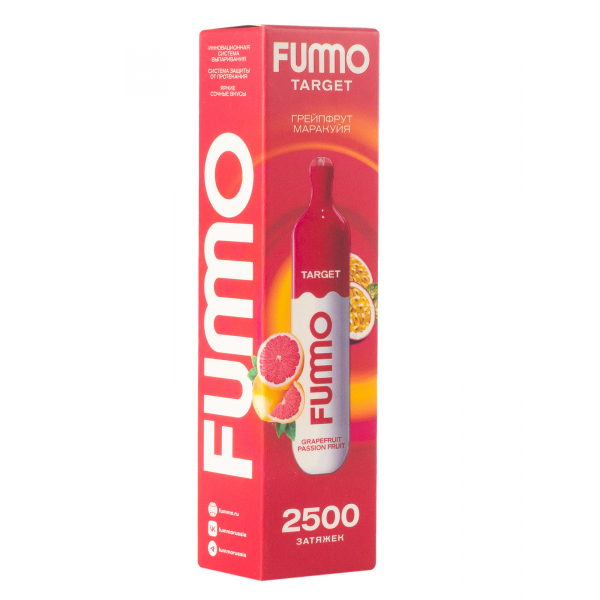 Fummo Target Грейпфрут Маракуйя (2500 Затяжек) в Новом Уренгое