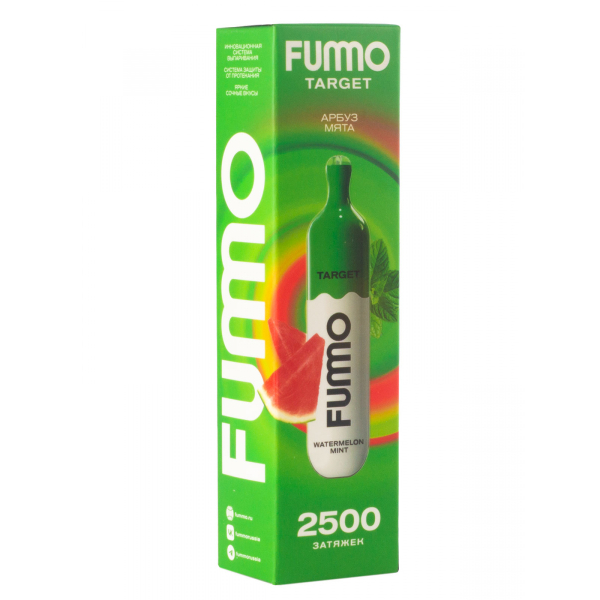 Fummo Target Арбуз Мята (2500 Затяжек) в Новом Уренгое