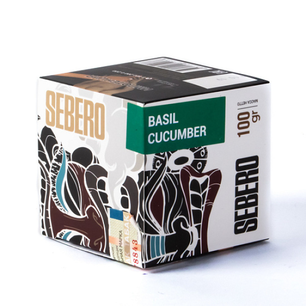 Табак Sebero Basil-Cucumber  100 грамм в Новом Уренгое