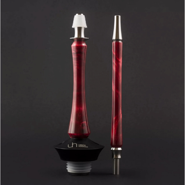 Кальян Union Hookah Sleek Акрил Красный  в Новом Уренгое