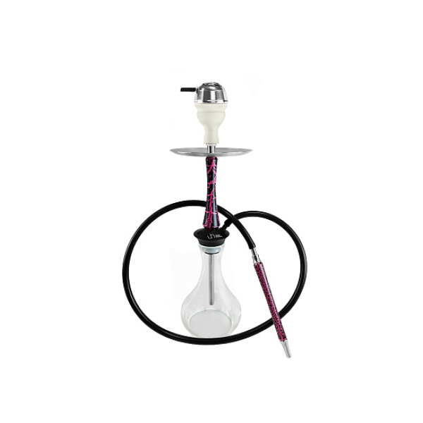 Кальян Union Hookah Sleek Кракле Розовый  в Новом Уренгое
