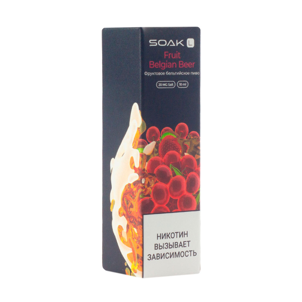 Жидкость Soak Fruit Belgian Beer 10 Мл 2 Мг в Новом Уренгое