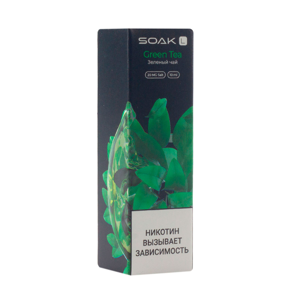 Жидкость Soak Green Tea 10 Мл 2 Мг в Новом Уренгое