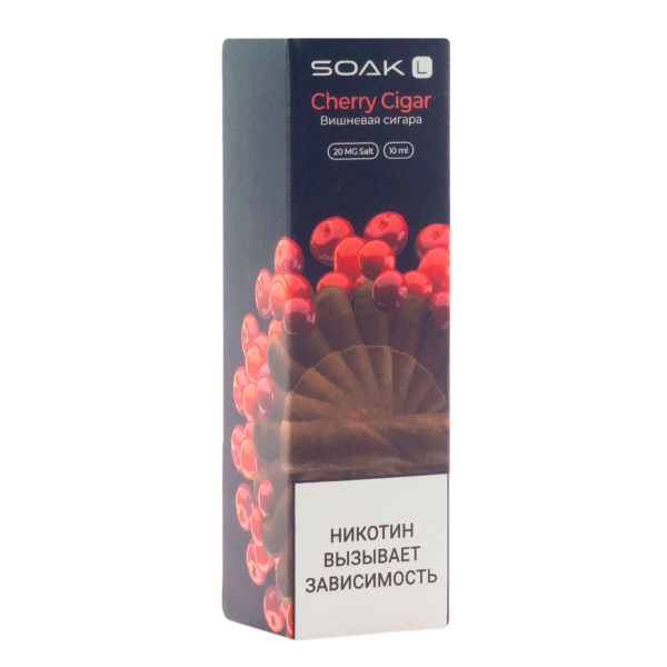 Жидкость Soak Cherry Cigar 10 Мл 2 Мг в Новом Уренгое