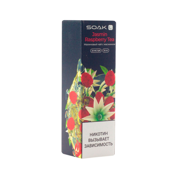 Жидкость Soak Jasmin Raspberry Tea 10 Мл 2 Мг в Новом Уренгое