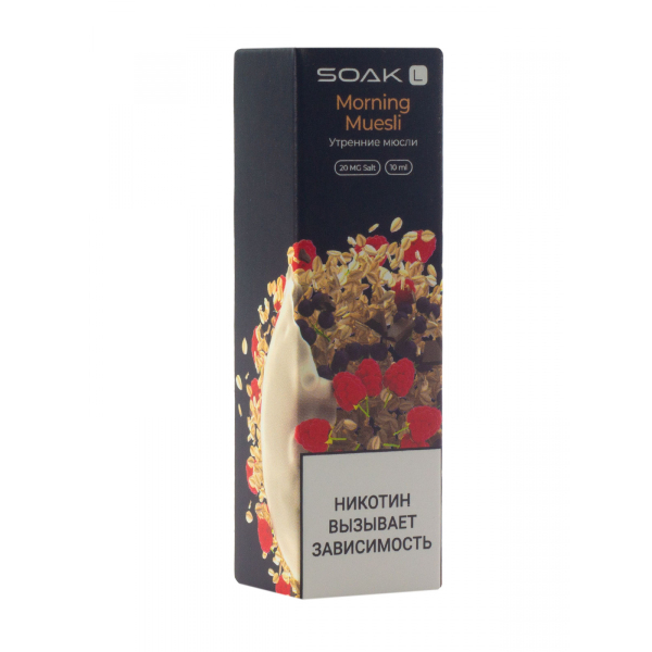 Жидкость Soak Morning Muesli 10 Мл 2 Мг в Новом Уренгое