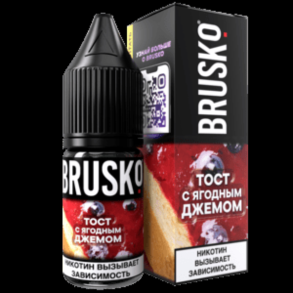 Жидкость Brusko Salt Тост С Ягодным Джемом 10 Мл 2 Мг в Новом Уренгое