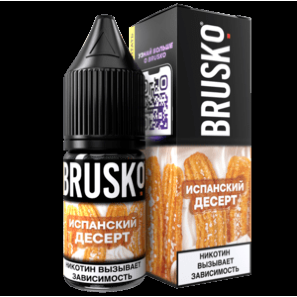 Жидкость Brusko Salt Испанский Десерт 10 Мл 2 Мг в Новом Уренгое