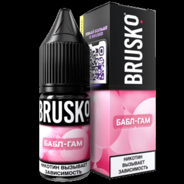 Жидкость Brusko Salt Бабл-Гам10 Мл 2 Мг в Новом Уренгое