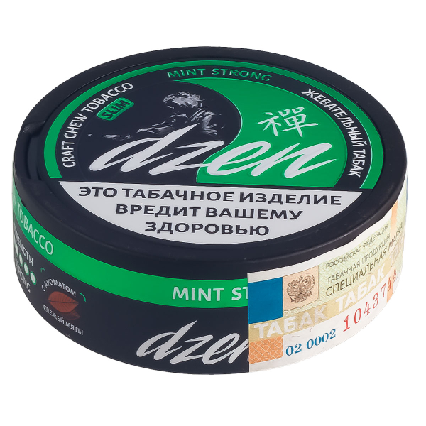 Жевательный табак Dzen Strong Slim Mint 9 грамм в Новом Уренгое