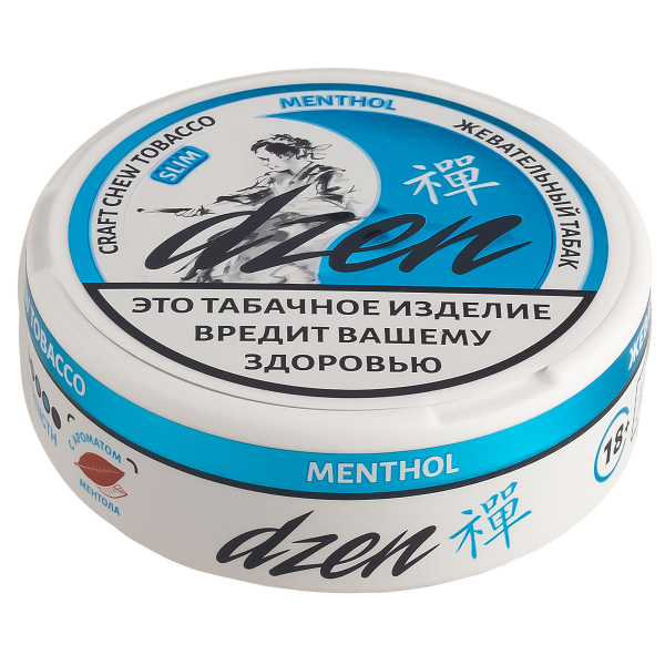 Жевательный табак Dzen Slim Menthol 9 грамм в Новом Уренгое