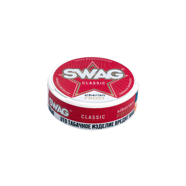 Жевательный табак Swag Classic Siberian Frost 10 грамм в Новом Уренгое