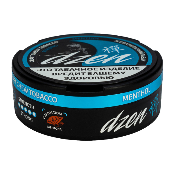 Жевательный табак Dzen Strong Menthol 9 грамм в Новом Уренгое