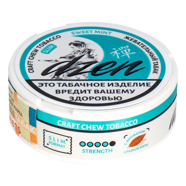 Жевательный табак Dzen Slim Sweet Mint 9 грамм в Новом Уренгое