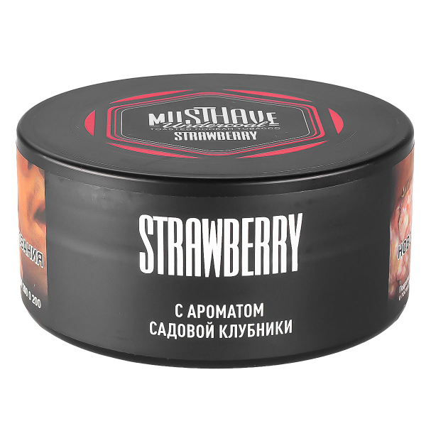 Табак Musthave Strawberry  125 грамм в Новом Уренгое