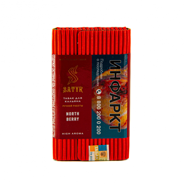Табак Satyr Northberry  100 грамм в Новом Уренгое
