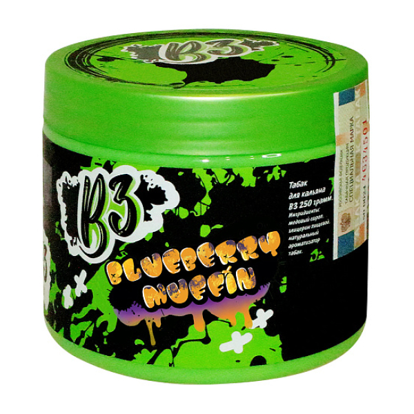 Табак B3 Blueberry Muffin  250 грамм в Новом Уренгое