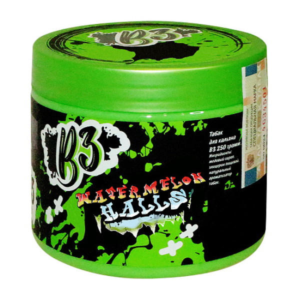 Табак B3 Watermelon Halls  250 грамм в Новом Уренгое