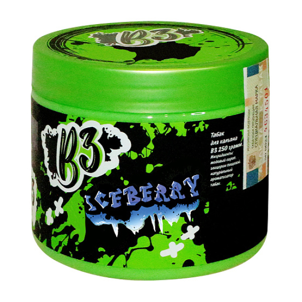 Табак B3 Iceberry  250 грамм в Новом Уренгое