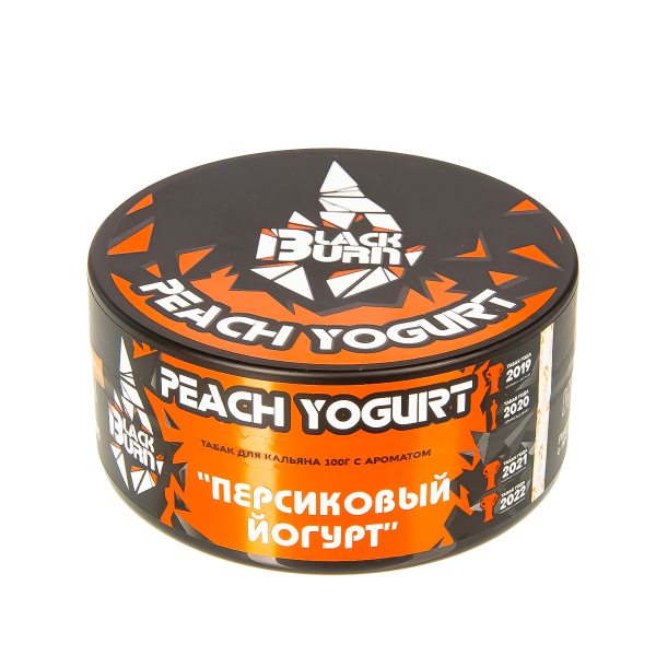 Табак Burn Black Peach Yogurt  100 грамм в Новом Уренгое