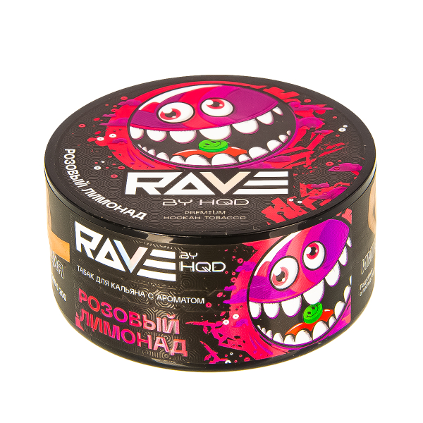 Табак Rave By Hqd Розовый Лимонад  25 грамм в Новом Уренгое