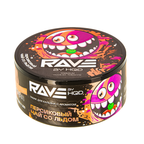 Табак Rave By Hqd Персиковый Чай Со Льдом  25 грамм в Новом Уренгое