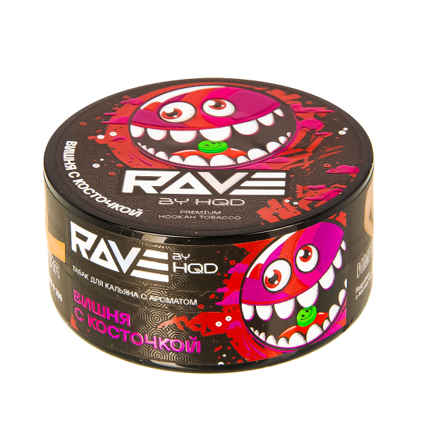 Табак Rave By Hqd Вишня С Косточкой  25 грамм в Новом Уренгое