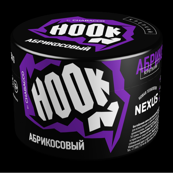 Табак Hook Абрикосовый  50 грамм в Новом Уренгое