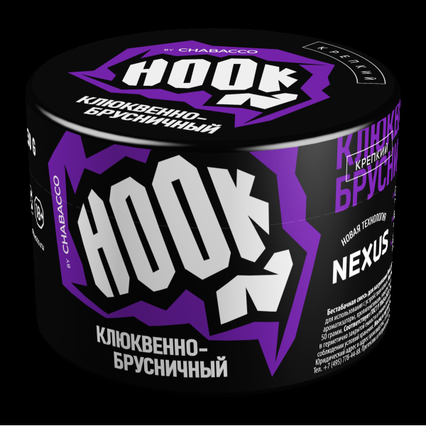 Табак Hook Клюквенно-Брусничный  50 грамм в Новом Уренгое