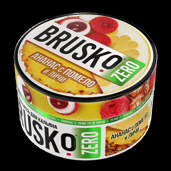Смесь Brusko Ананас С Помело И Личи (Zero)  250 гр в Новом Уренгое