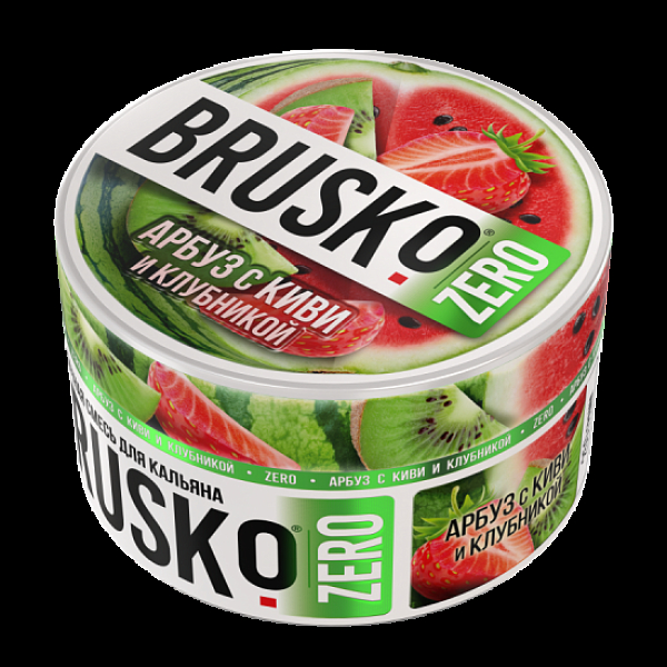 Смесь Brusko Арбуз С Киви И Клубникой (Zero)  250 гр в Новом Уренгое
