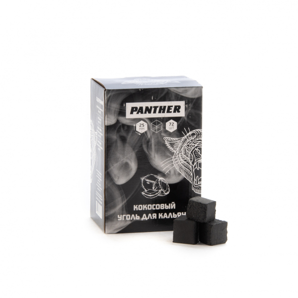 Уголь Кокосовый Panther 72 Шт (25 Мм) в Новом Уренгое