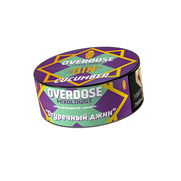 Табак Overdose Gin Cucumber   25 грамм в Новом Уренгое