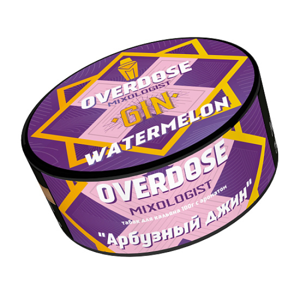 Табак Overdose Gin Watermelon  100 грамм в Новом Уренгое