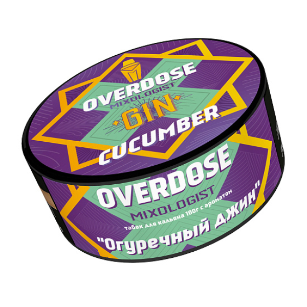 Табак Overdose Gin Cucumber  100 грамм в Новом Уренгое