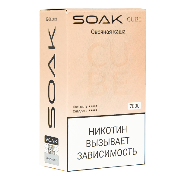 Soak Cube Овсяная Каша 7000 Затяжек в Новом Уренгое