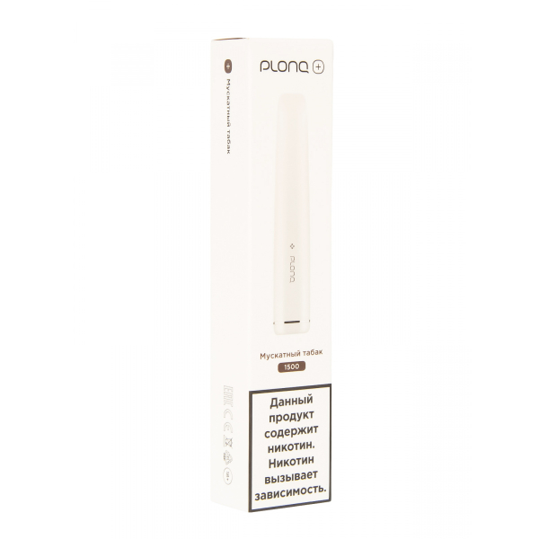 Plonq Plus Мускатный Табак (1500 Затяжек) 20 Мг в Новом Уренгое